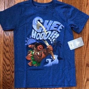 Disney Moana Maui Shirt Graphic T-Shirt 5/6 Small
